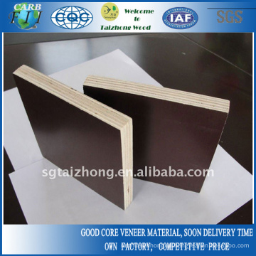 cheap commercial Brown/ black film faced plywood for construction